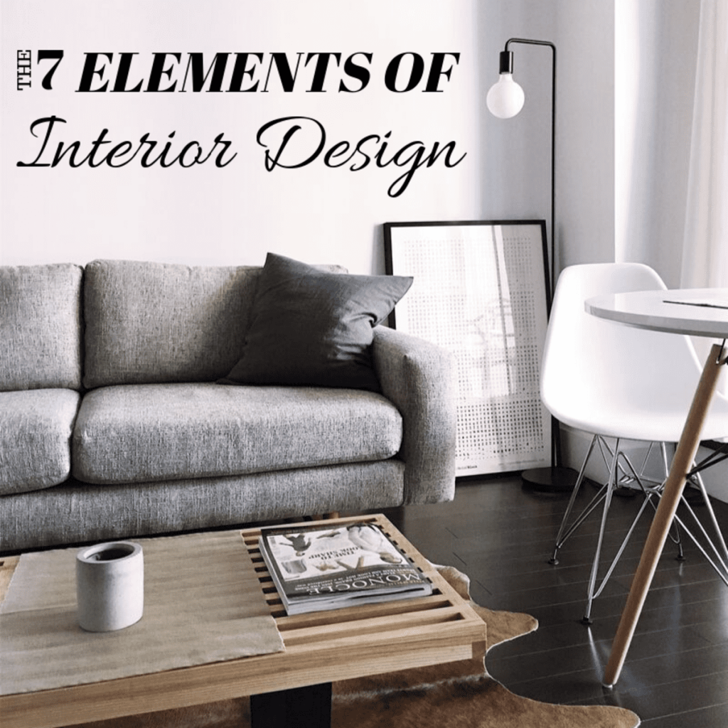 هفت عنصر اصلی طراحی داخلی